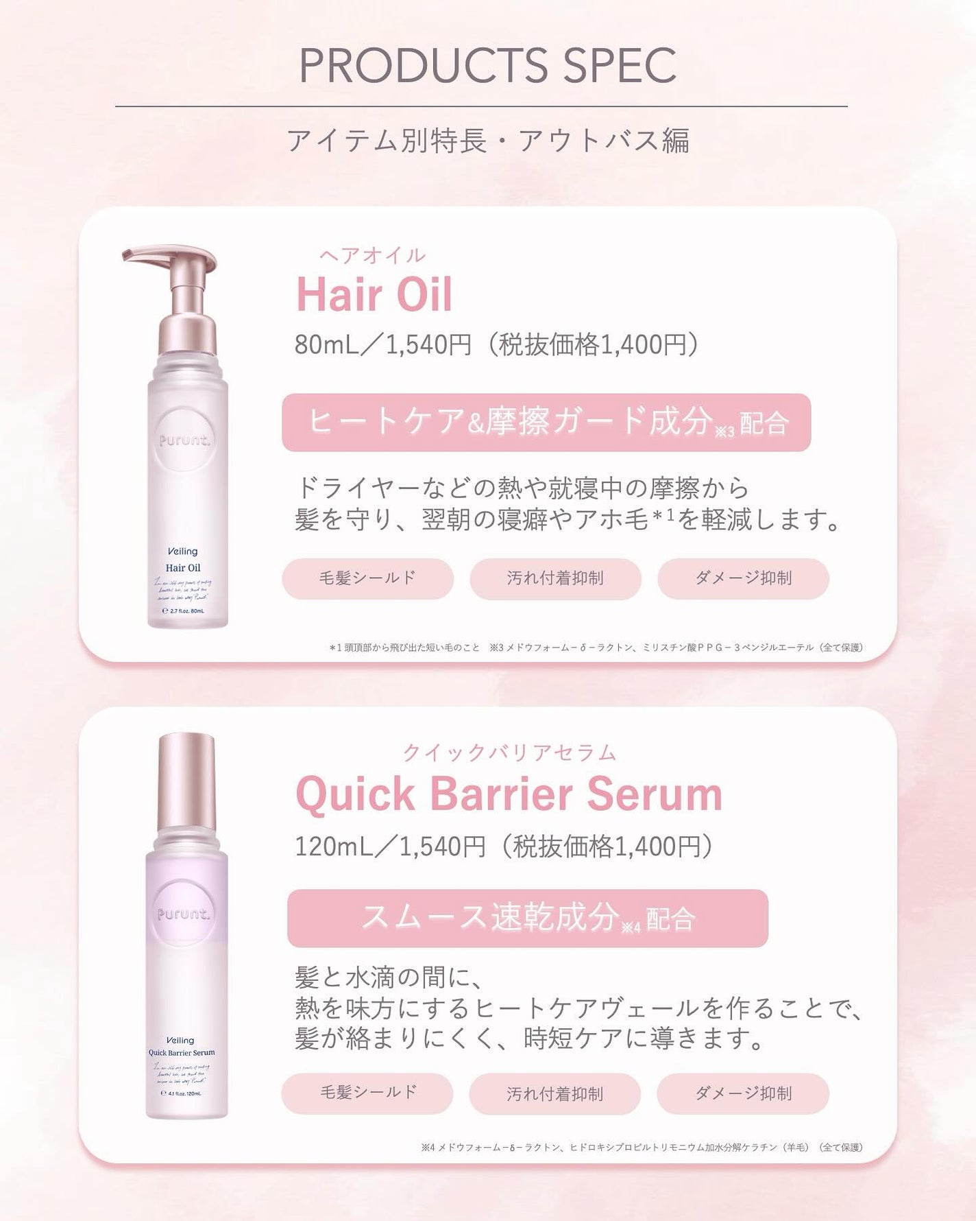 プルント ヴェーリング美容液シャンプー/トリートメント/Purunt./シャンプー・コンディショナーを使ったクチコミ(3枚目)