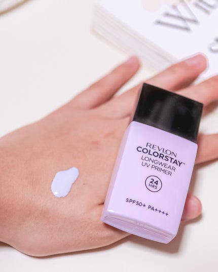 レブロン カラーステイ ロングウェア UV プライマー/REVLON/化粧下地を使ったクチコミ(2枚目)
