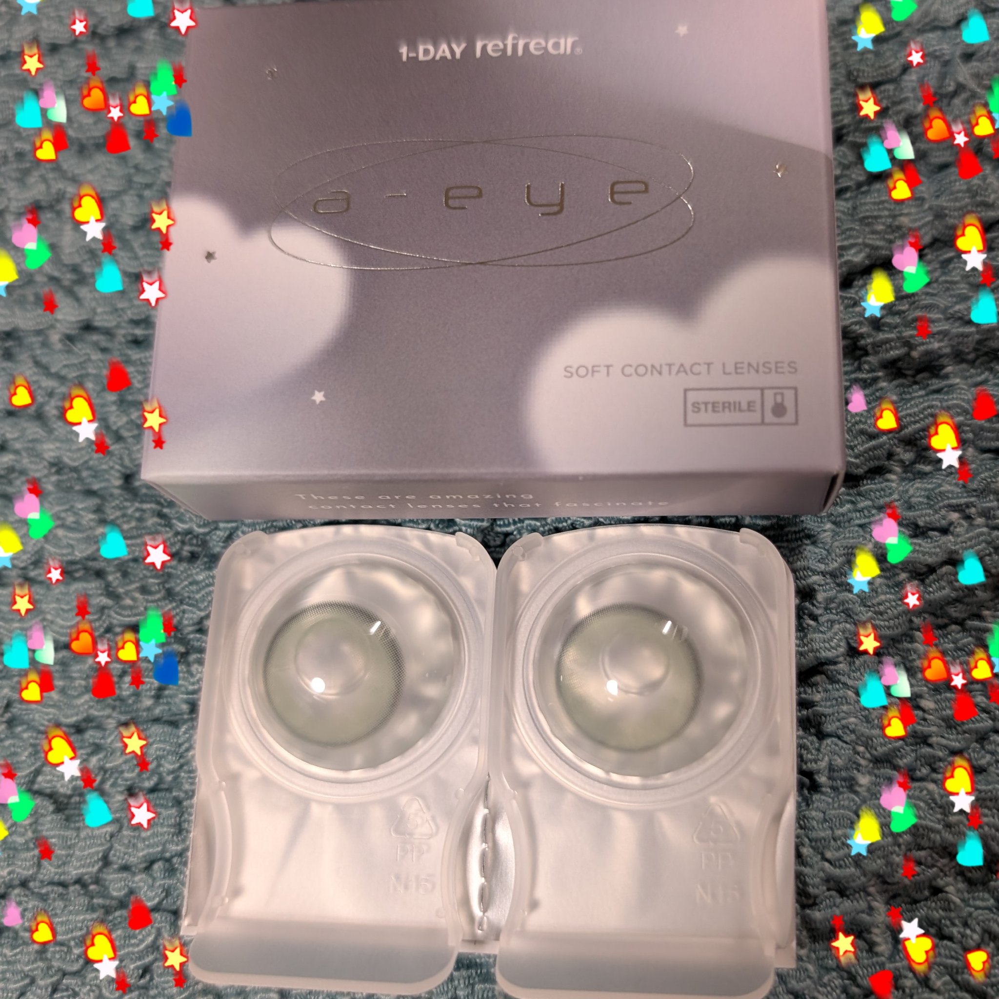 a-eye 1day/Refrear/ワンデー（１DAY）カラコンを使ったクチコミ（1枚目）