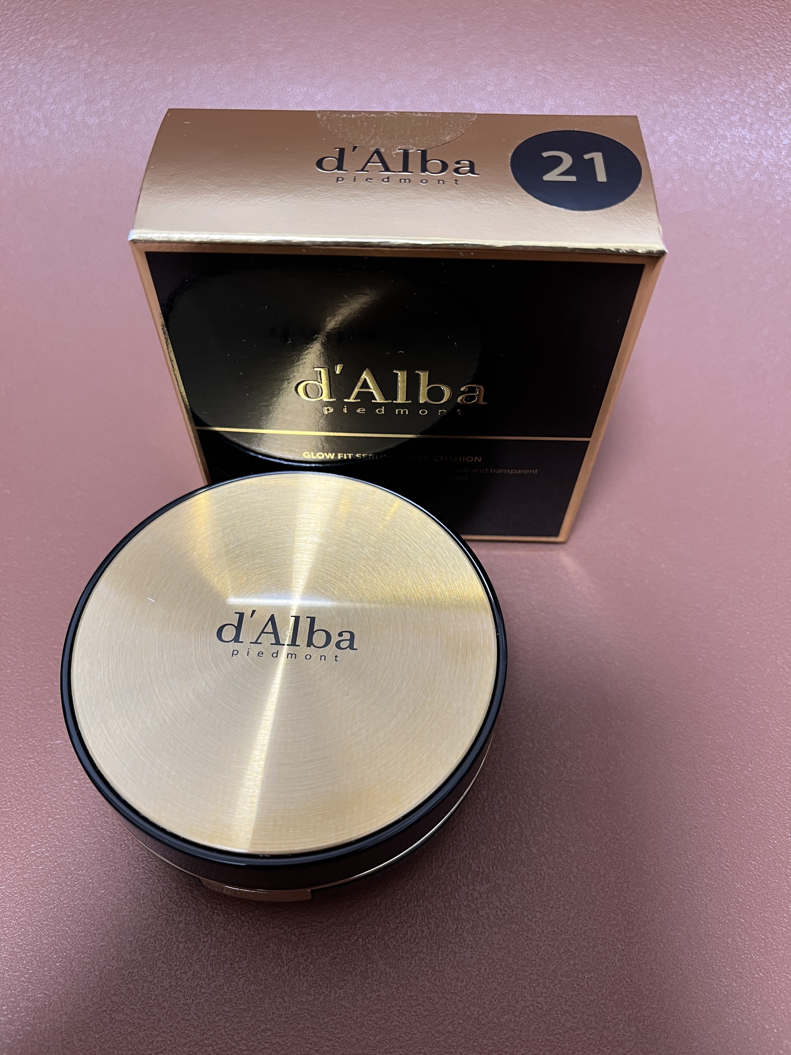 グロウフィットセラムカバークッション 21 アイボリー/ダルバ/クッションファンデーションを使ったクチコミ（1枚目）