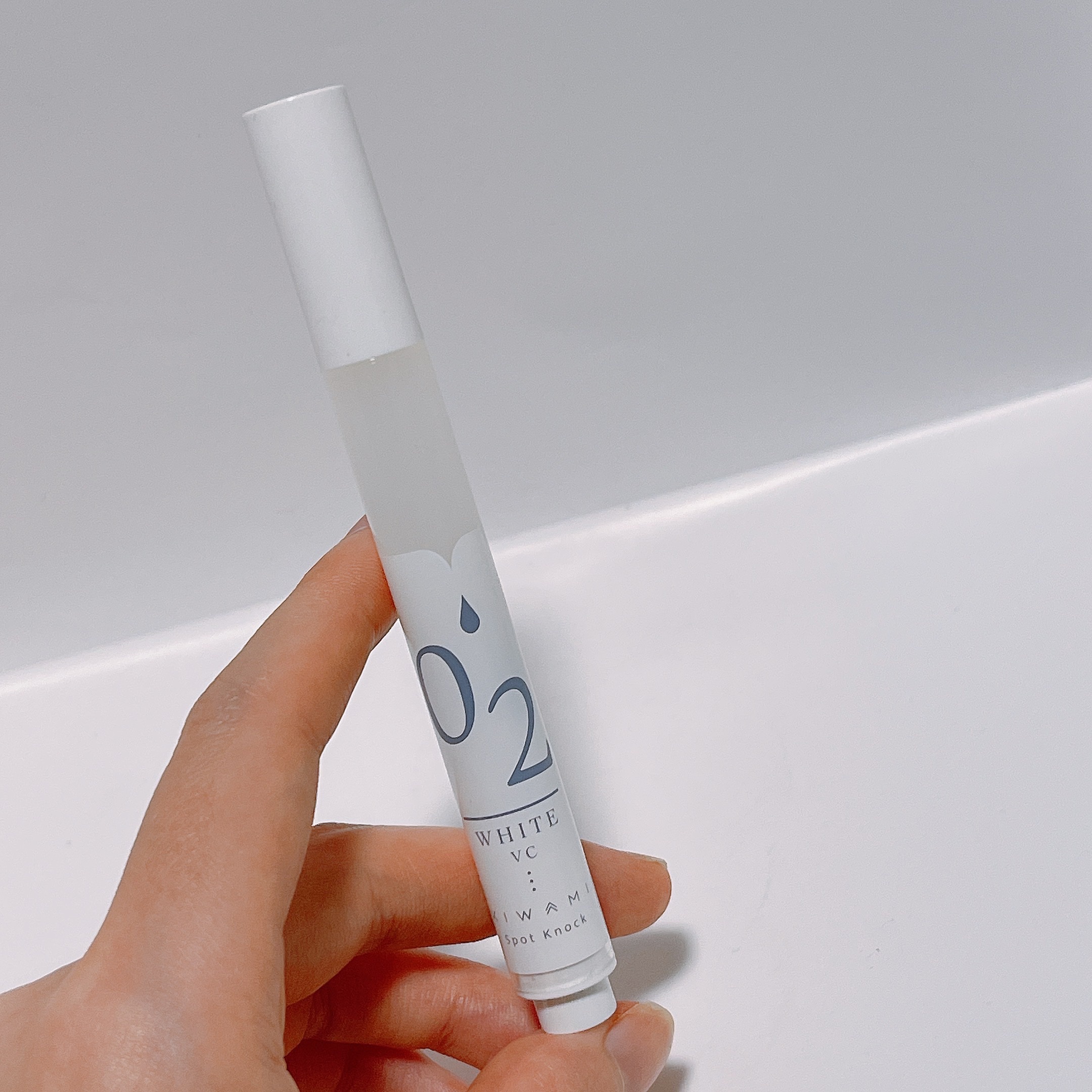スポットノック WHITE/KIWAMI/美容液を使ったクチコミ（2枚目）