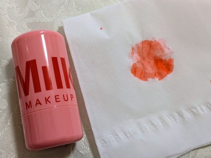 Cooling Water Jelly Tint リップ&チーク/Milk MAKEUP/口紅を使ったクチコミ(4枚目)