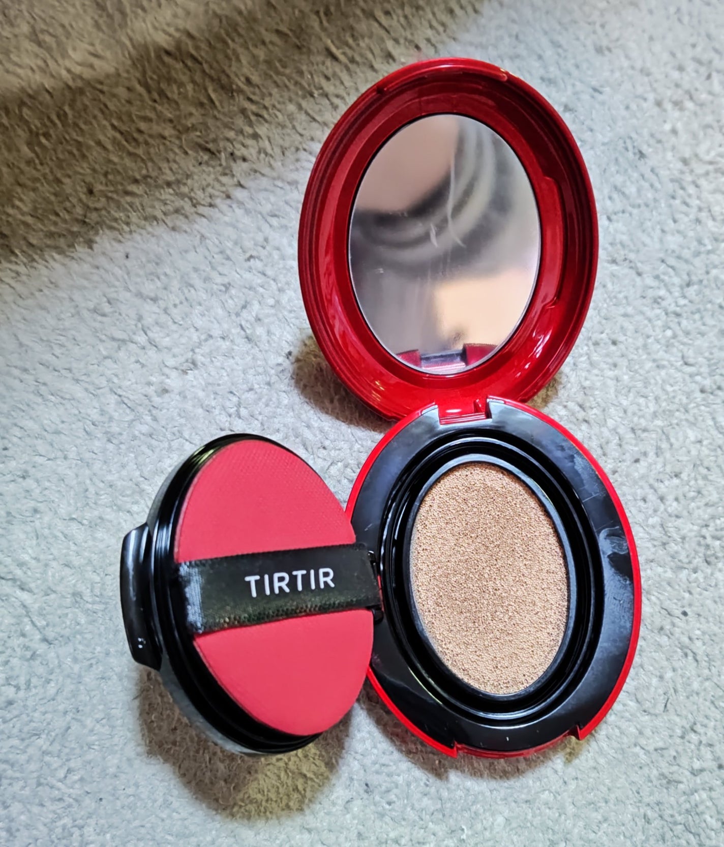 マスク フィット レッド クッション/TIRTIR(ティルティル)/クッションファンデーションを使ったクチコミ(2枚目)