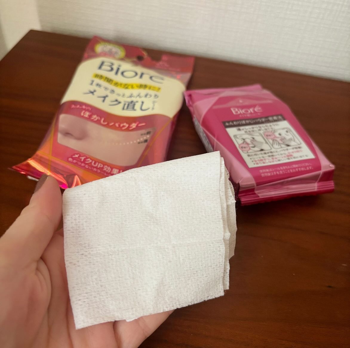 ビオレ メイク直しシート/ビオレ/フェイスシートを使ったクチコミ（3枚目）