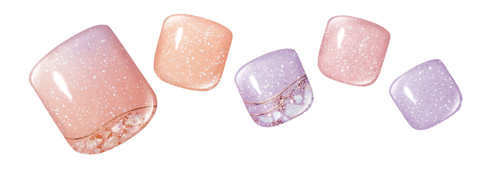 フットネイル メルティクリスタル