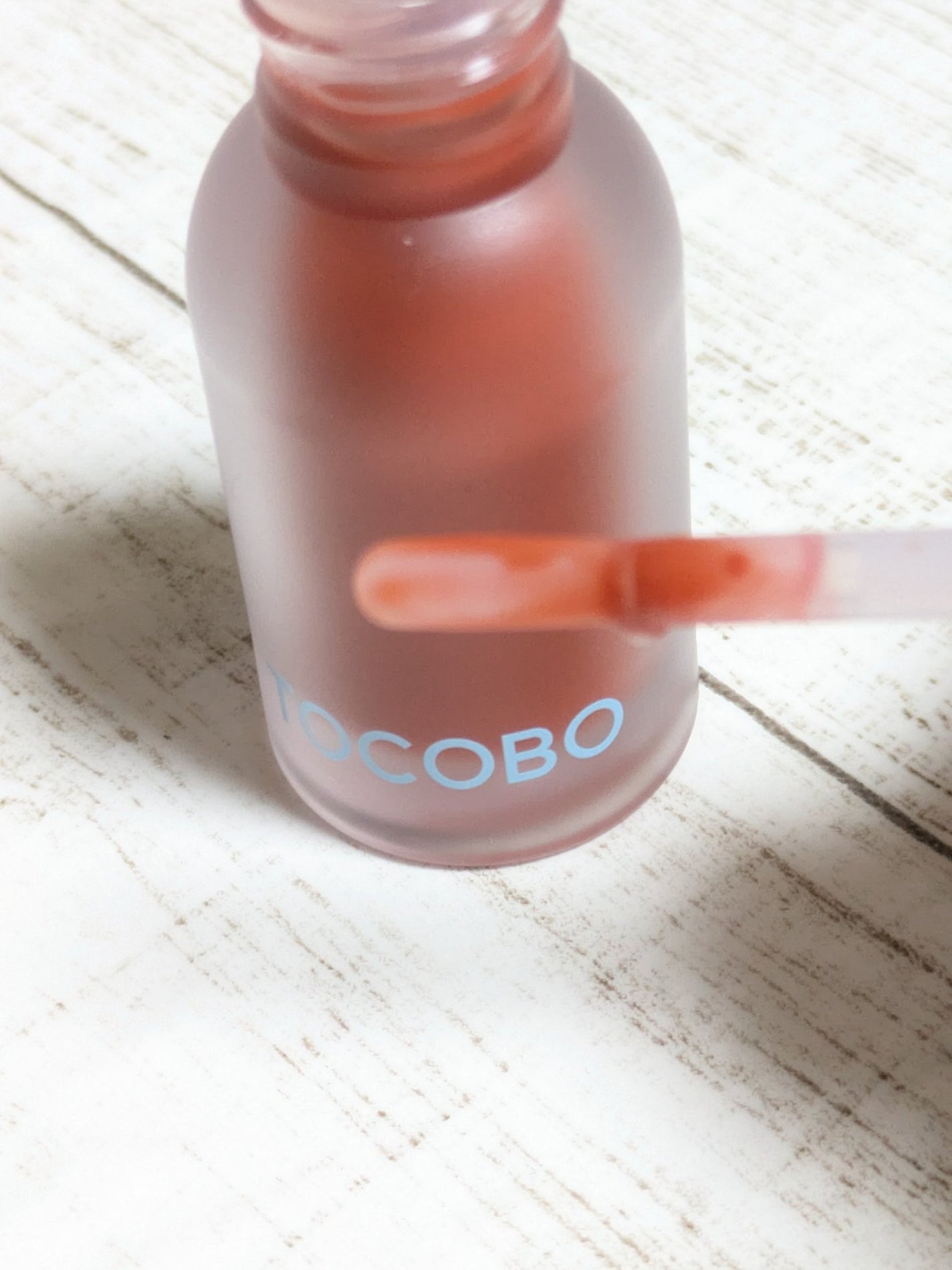 ジューシーベリープランピングリップオイル/TOCOBO/リップグロスを使ったクチコミ(4枚目)