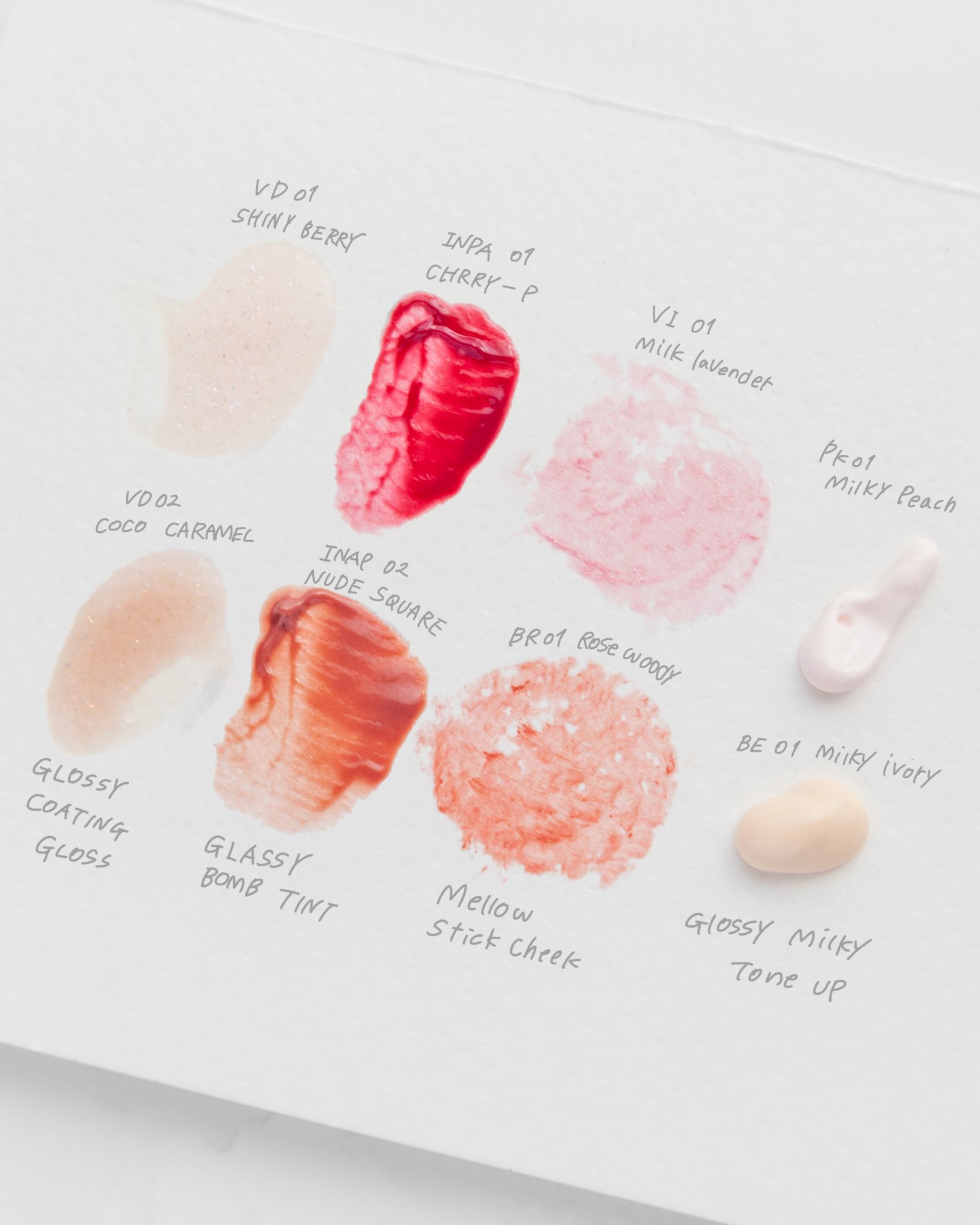 グラッシーコーティンググロス/&nd by rom&nd/リップグロスを使ったクチコミ（3枚目）