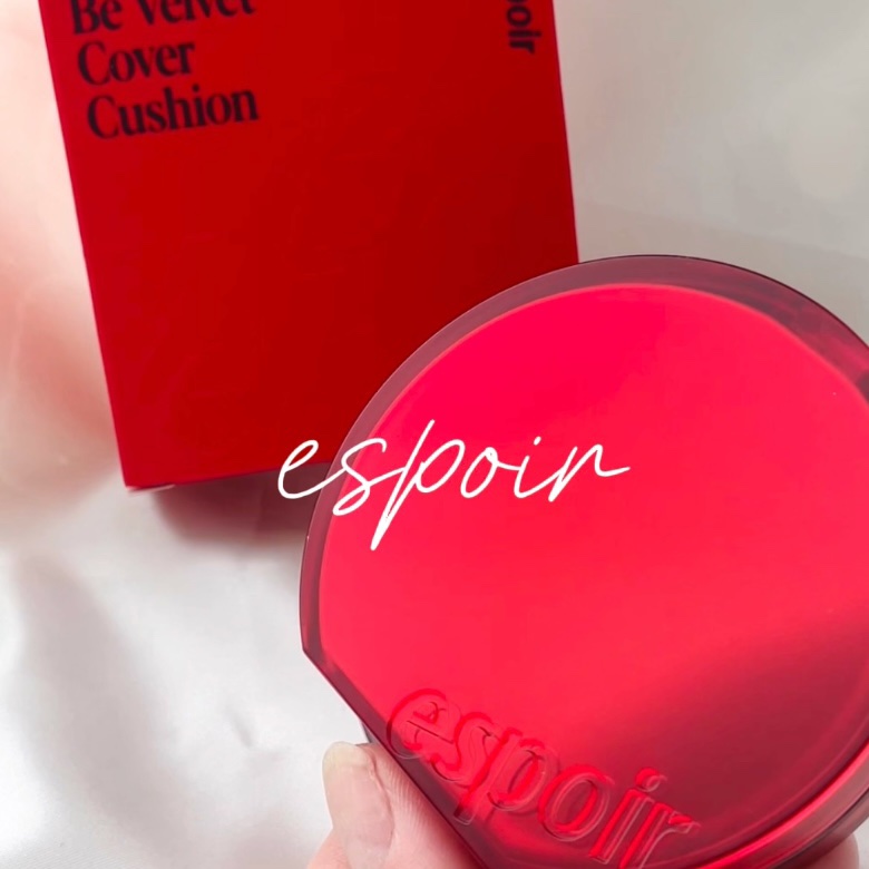 ビーベルベットカバークッション/espoir/クッションファンデーションを使ったクチコミ（1枚目）