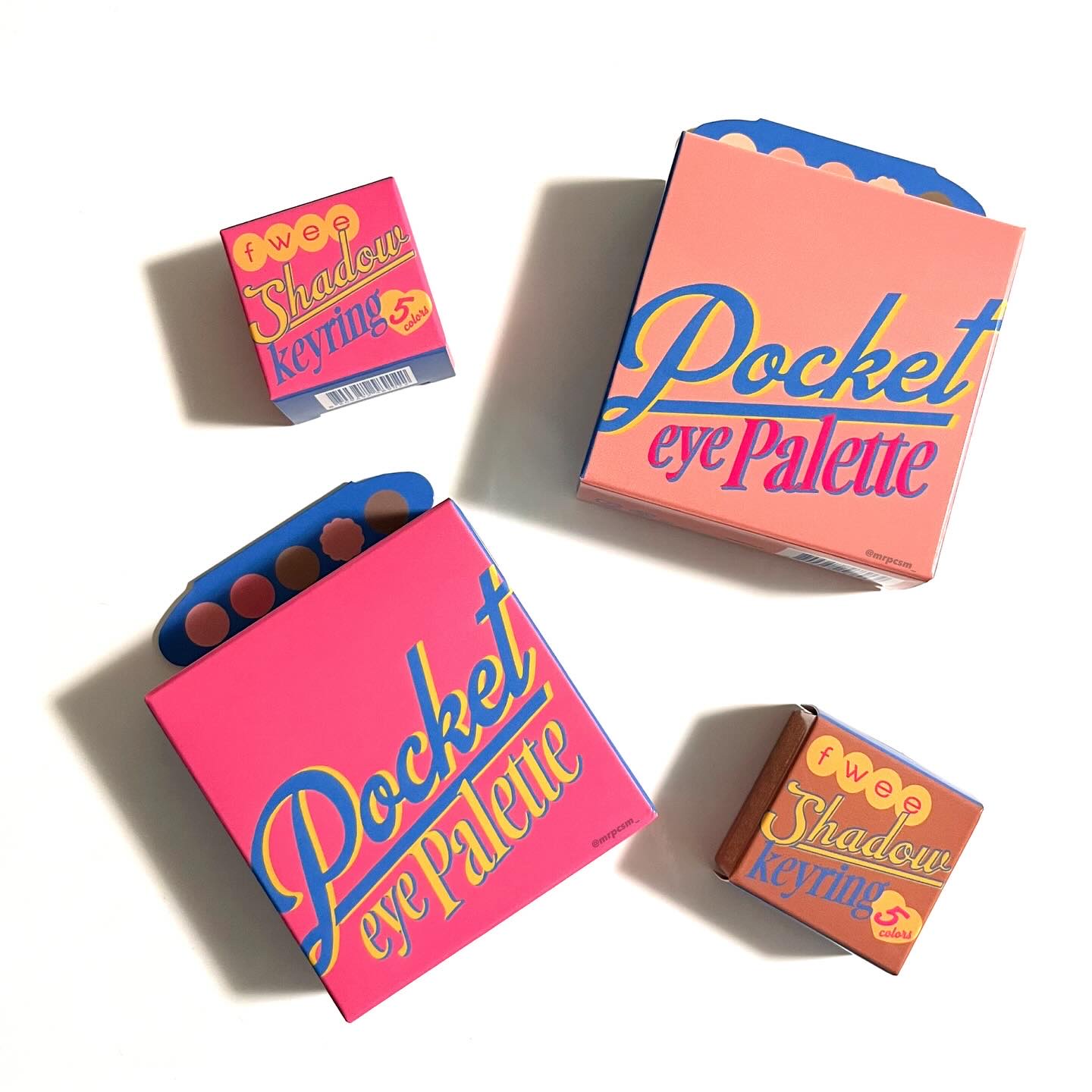 フィー ポケットアイパレット/fwee/アイシャドウパレットを使ったクチコミ（3枚目）