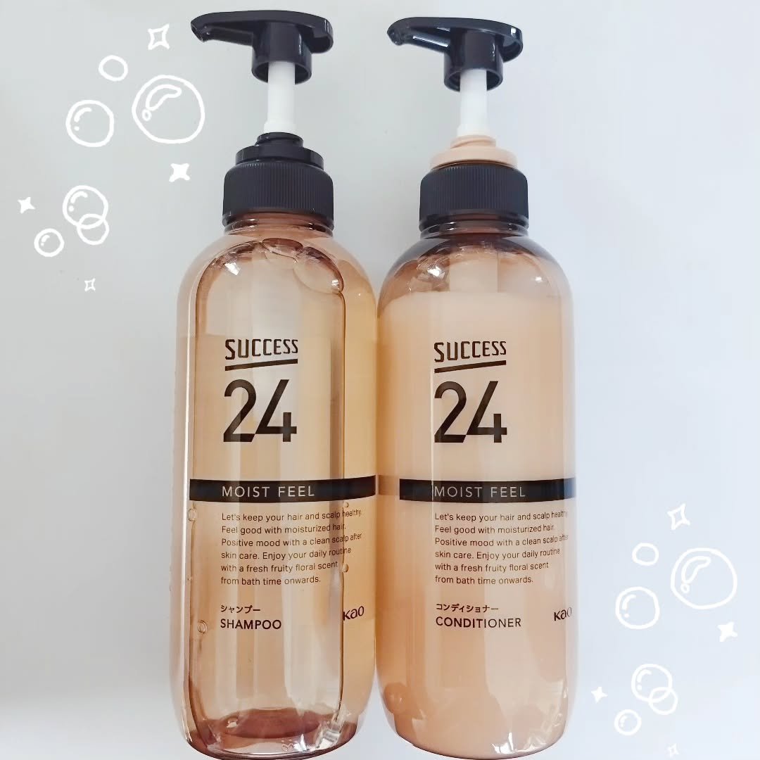 サクセス24モイストフィールシャンプー&コンディショナー サクセス / 24 モイストフィールシャンプー／コンディショナーの