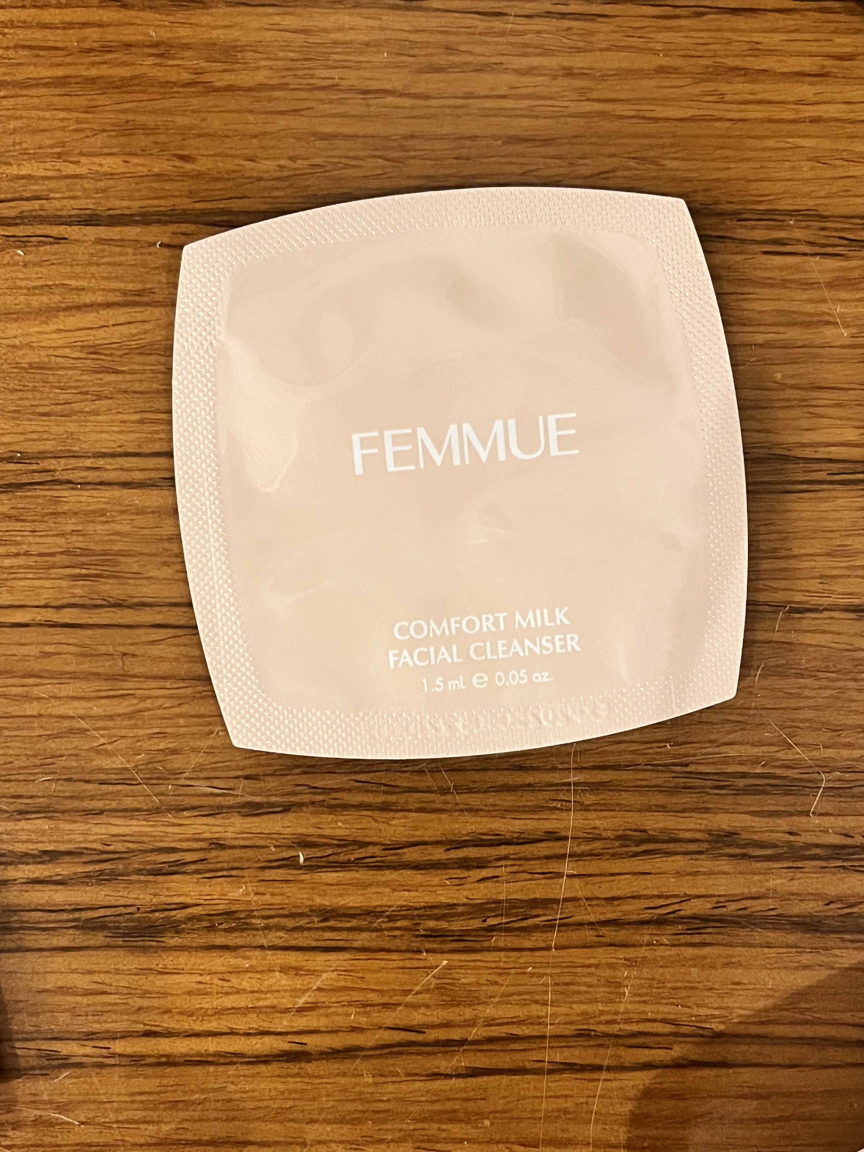 コンフォート クレンジングミルク/FEMMUE/ミルククレンジングを使ったクチコミ（1枚目）