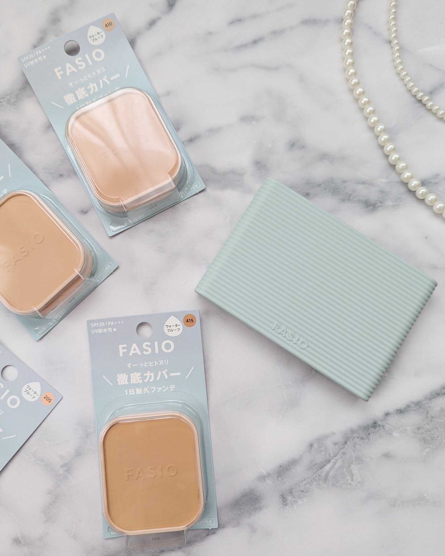 ヒトヌリカバー 耐久ファンデーション/FASIO/パウダーファンデーションを使ったクチコミ（1枚目）