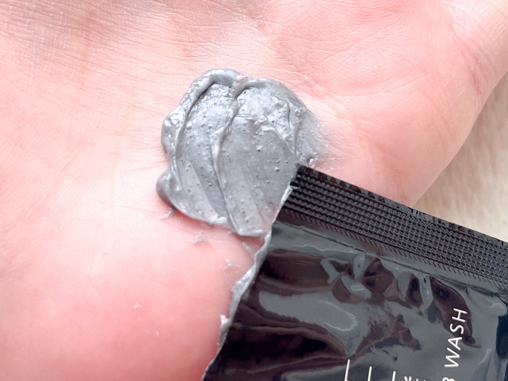 ポアクリア スクラブ ウォッシュ/ONE BY KOSE/洗顔フォームを使ったクチコミ（2枚目）