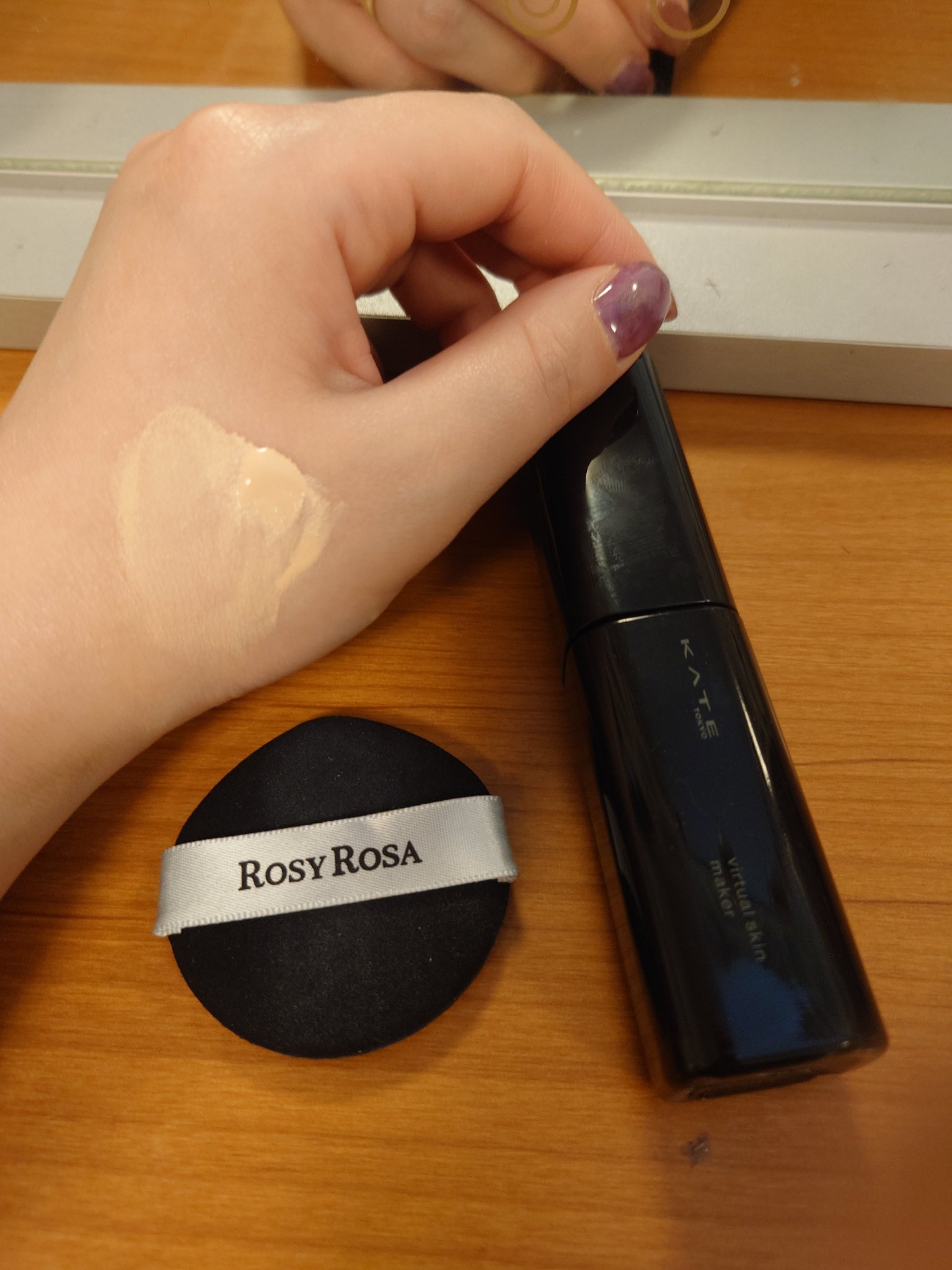 ケイト バーチャルスキンメイカー/KATE/リキッドファンデーションを使ったクチコミ（1枚目）