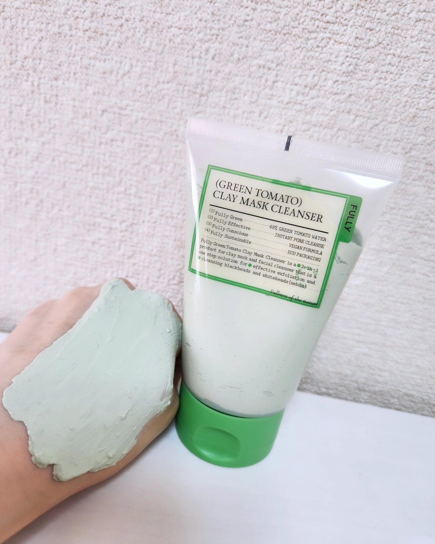 グリーントマトクレイマスククレンザー/FULLY/洗い流すパック・マスクを使ったクチコミ(5枚目)