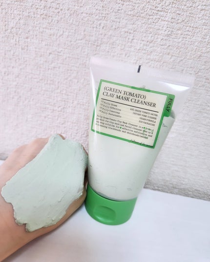 グリーントマトクレイマスククレンザー/FULLY/洗い流すパック・マスクを使ったクチコミ(5枚目)