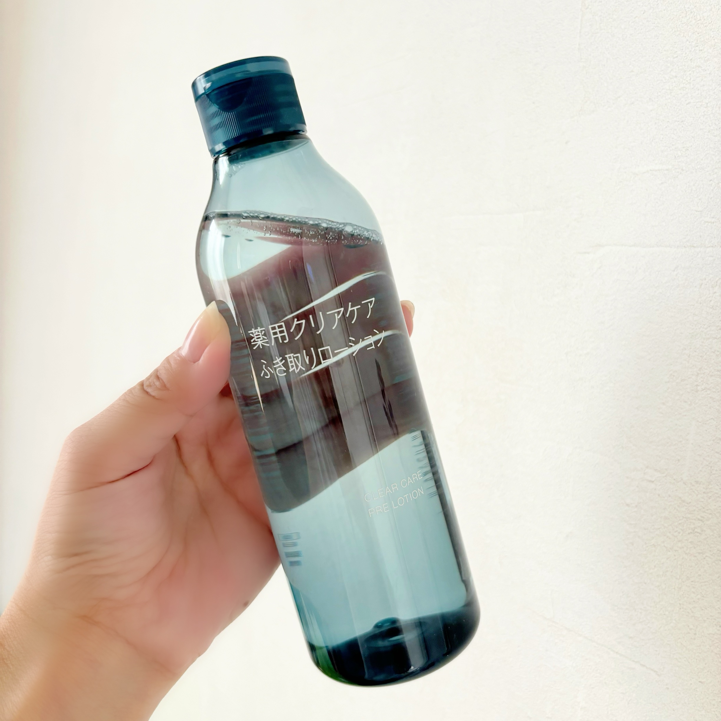 無印良品 薬用クリアケアふき取りローションのクチコミ「無印良品 薬用クリアケアふき取りローション 

コスパも良くて普段使いしやすい拭き取り化粧水。.....」（1枚目）