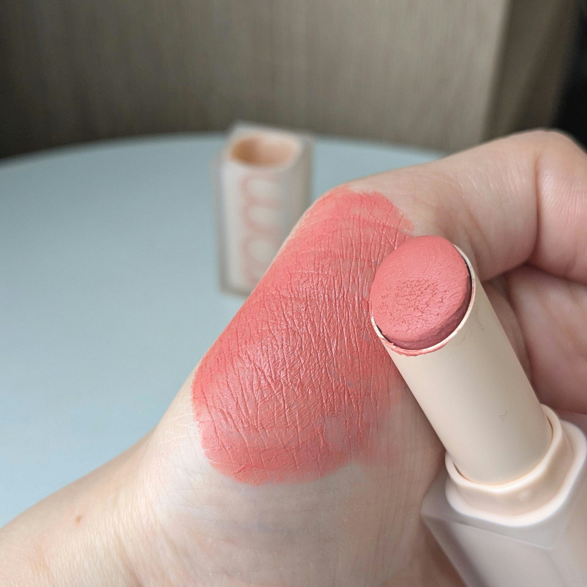 ゼロマットリップスティック/rom&nd/口紅を使ったクチコミ（2枚目）