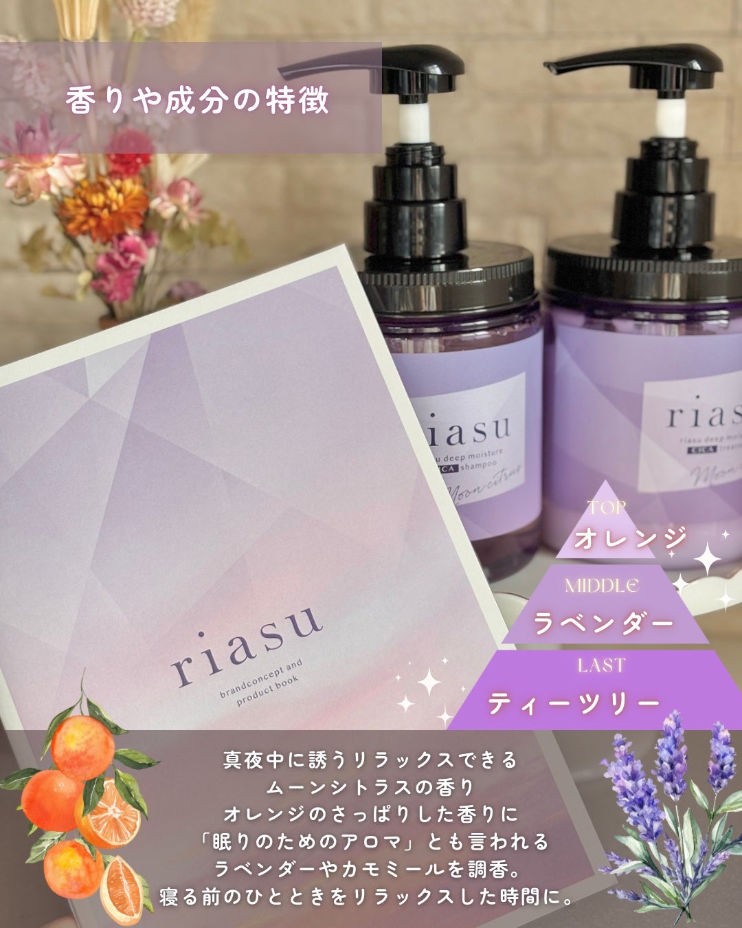 リアス ディープ モイスチャー シカ シャンプー/トリートメント/riasu/市販シャンプーを使ったクチコミ(4枚目)