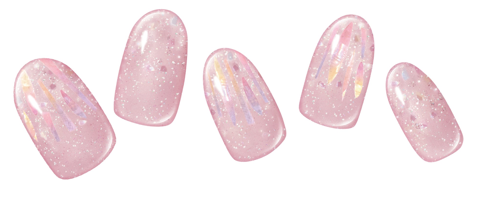 ハンドネイル ルーセントグロウローズ