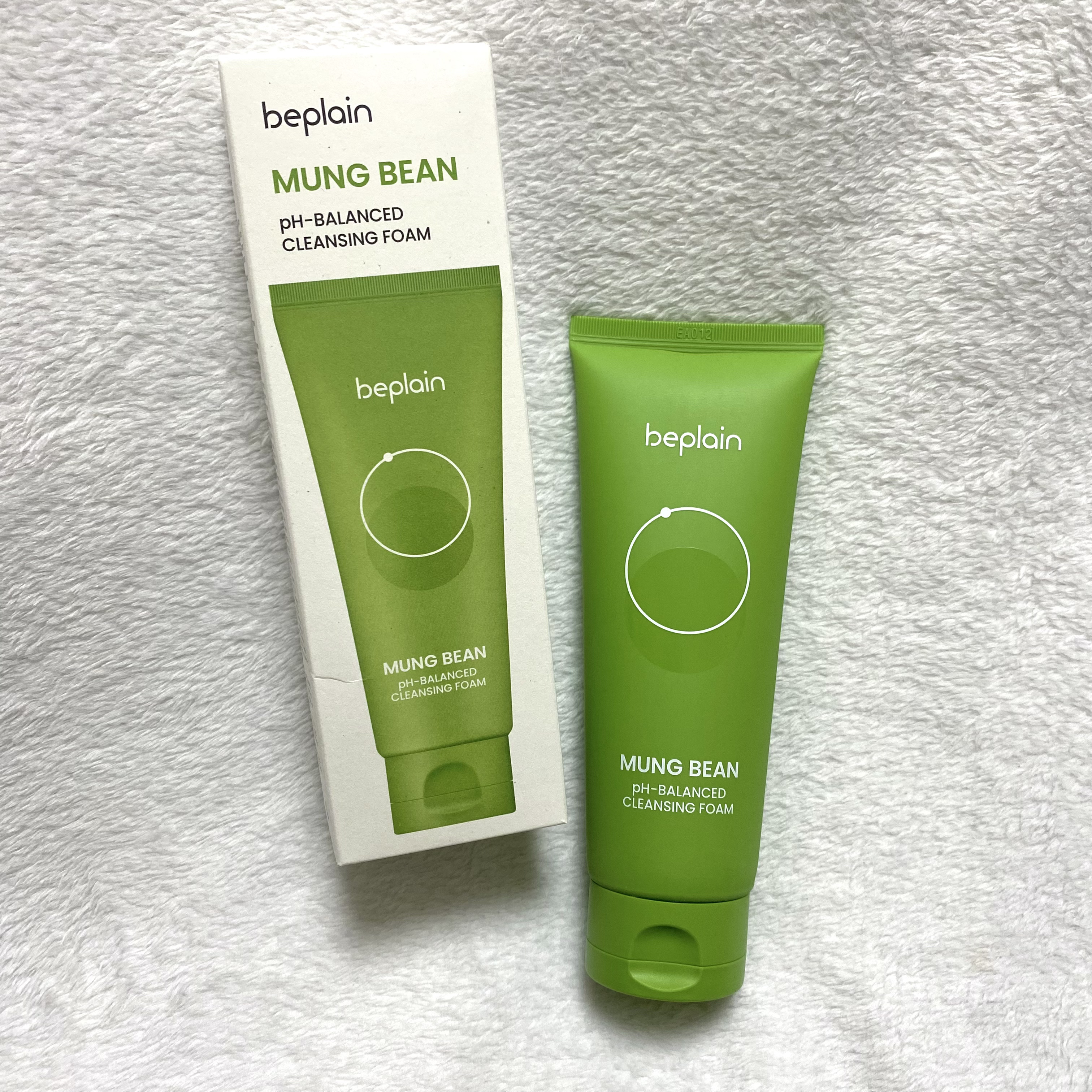 緑豆弱酸性洗顔フォーム/beplain/洗顔フォームを使ったクチコミ（1枚目）