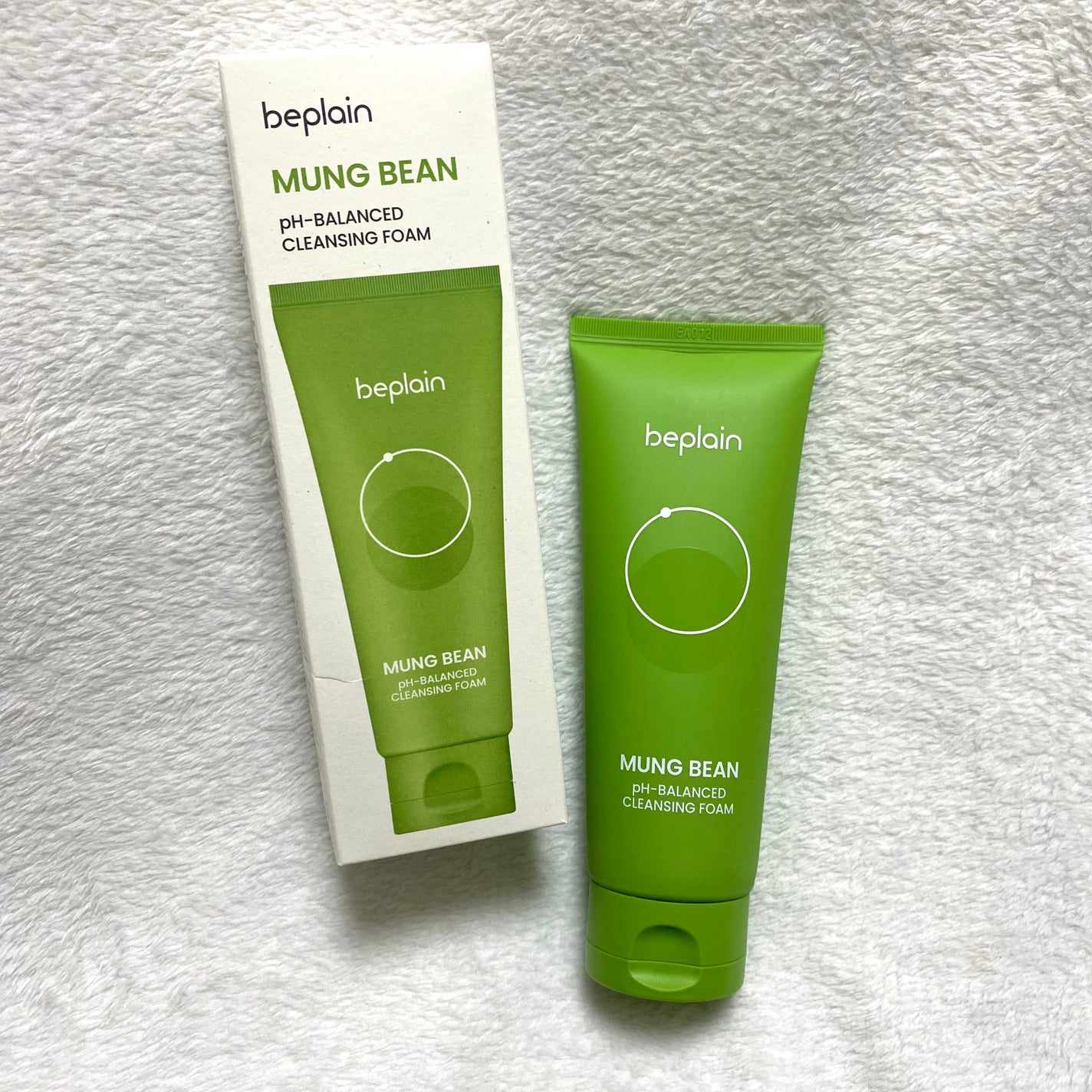 緑豆弱酸性洗顔フォーム/beplain/洗顔フォームを使ったクチコミ(1枚目)