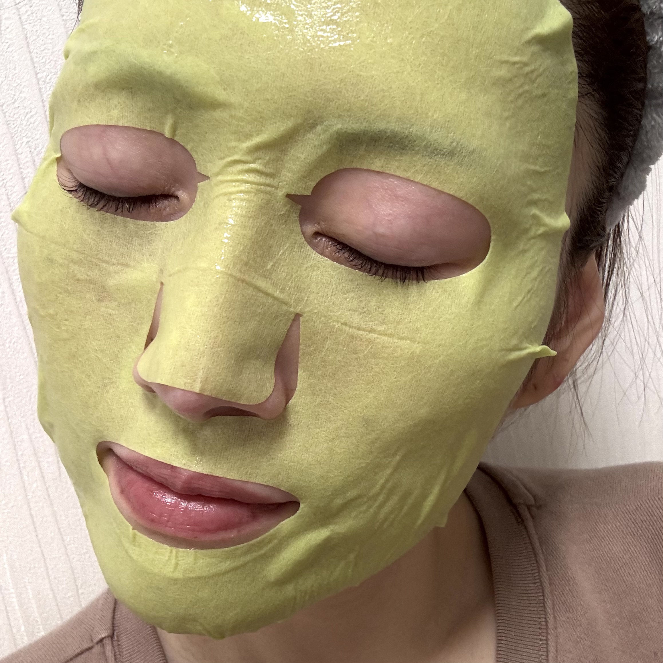 ACディープブレミッシュカーミングマスク/DEWYTREE/シートマスク・パックを使ったクチコミ（3枚目）