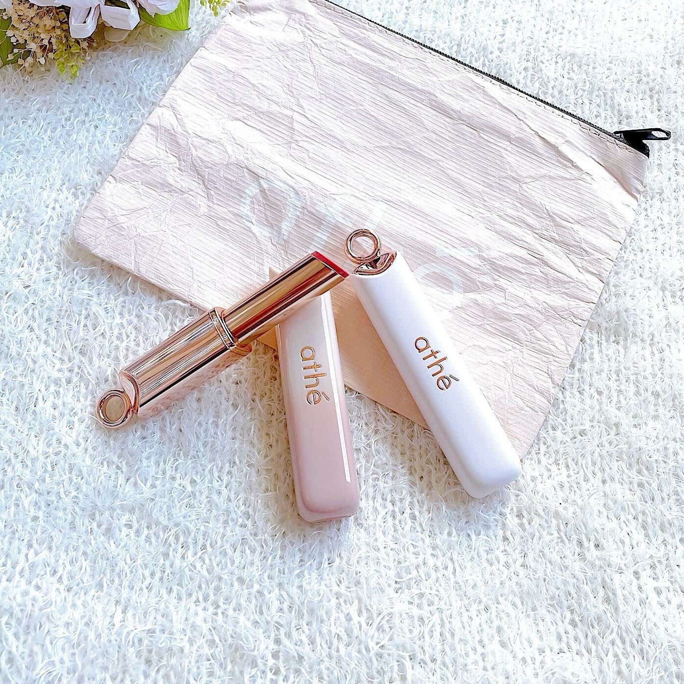 オーセンティック リップ バーム/athé/口紅を使ったクチコミ(2枚目)