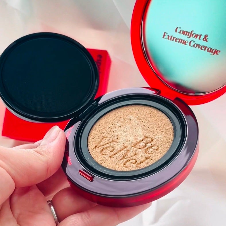 ビーベルベットカバークッション/espoir/クッションファンデーションを使ったクチコミ(3枚目)