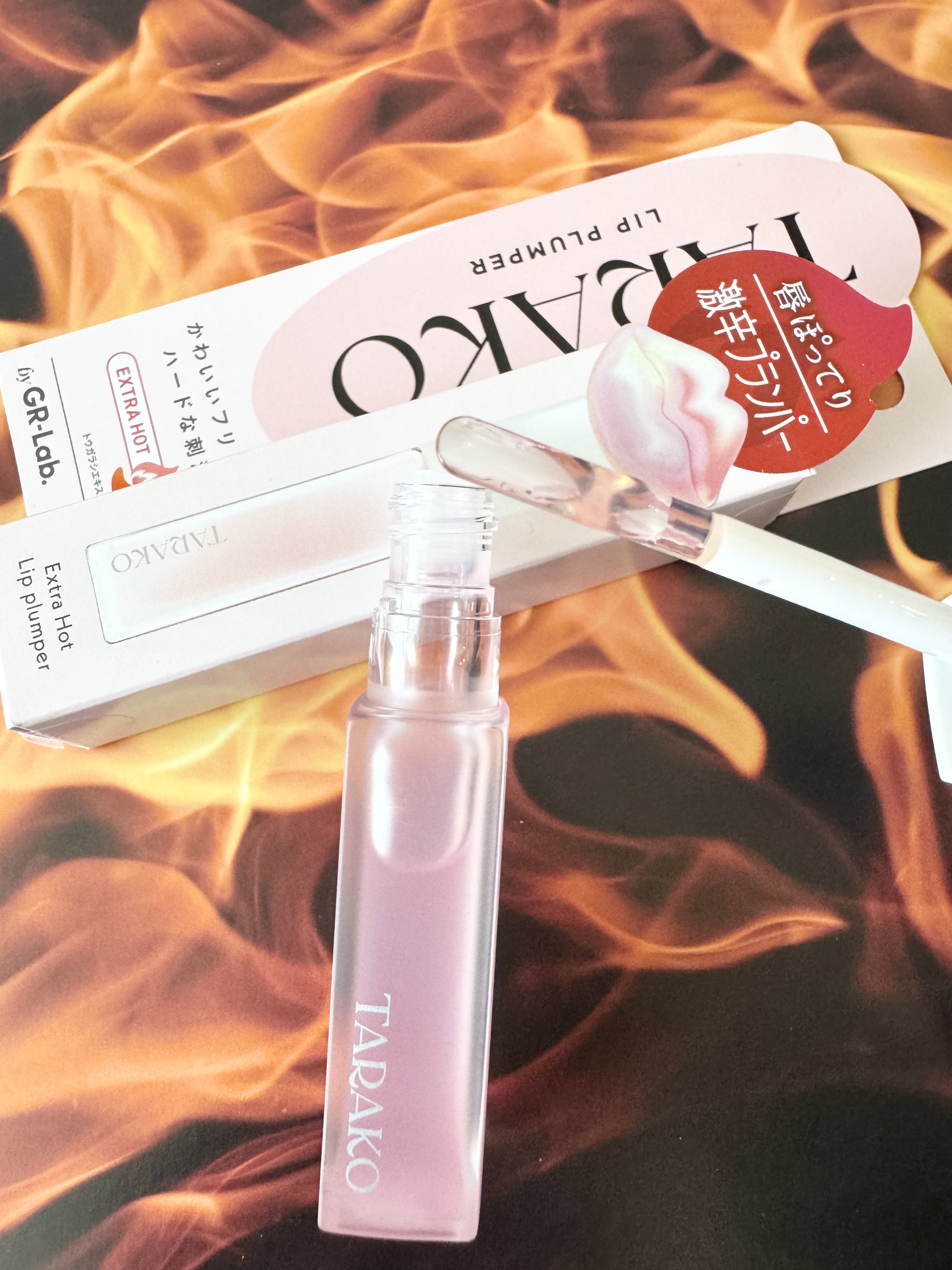 TARAKO  リッププランパー/GR-Lab./リップグロスを使ったクチコミ（3枚目）