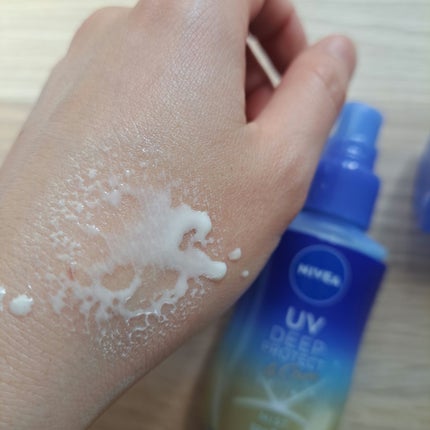 ニベアUV ディーププロテクト&ケア ミルクミスト/ニベア/日焼け止めミスト・スプレーを使ったクチコミ(5枚目)