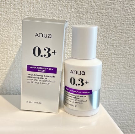 レチノール0.3 ナイアシンリニューイングセラム/Anua/美容液を使ったクチコミ(1枚目)