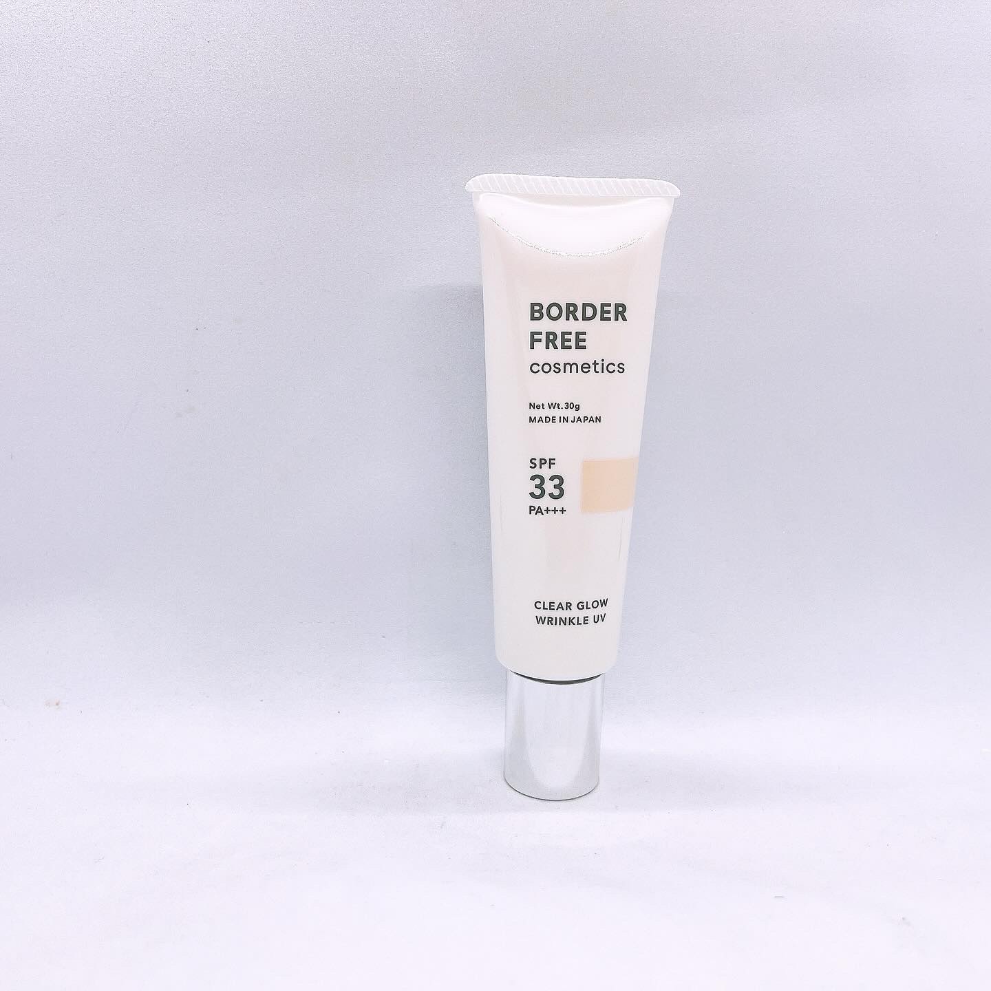 クリアグロウリンクルUV/BORDER FREE cosmetics/日焼け止め・UVケアを使ったクチコミ（1枚目）