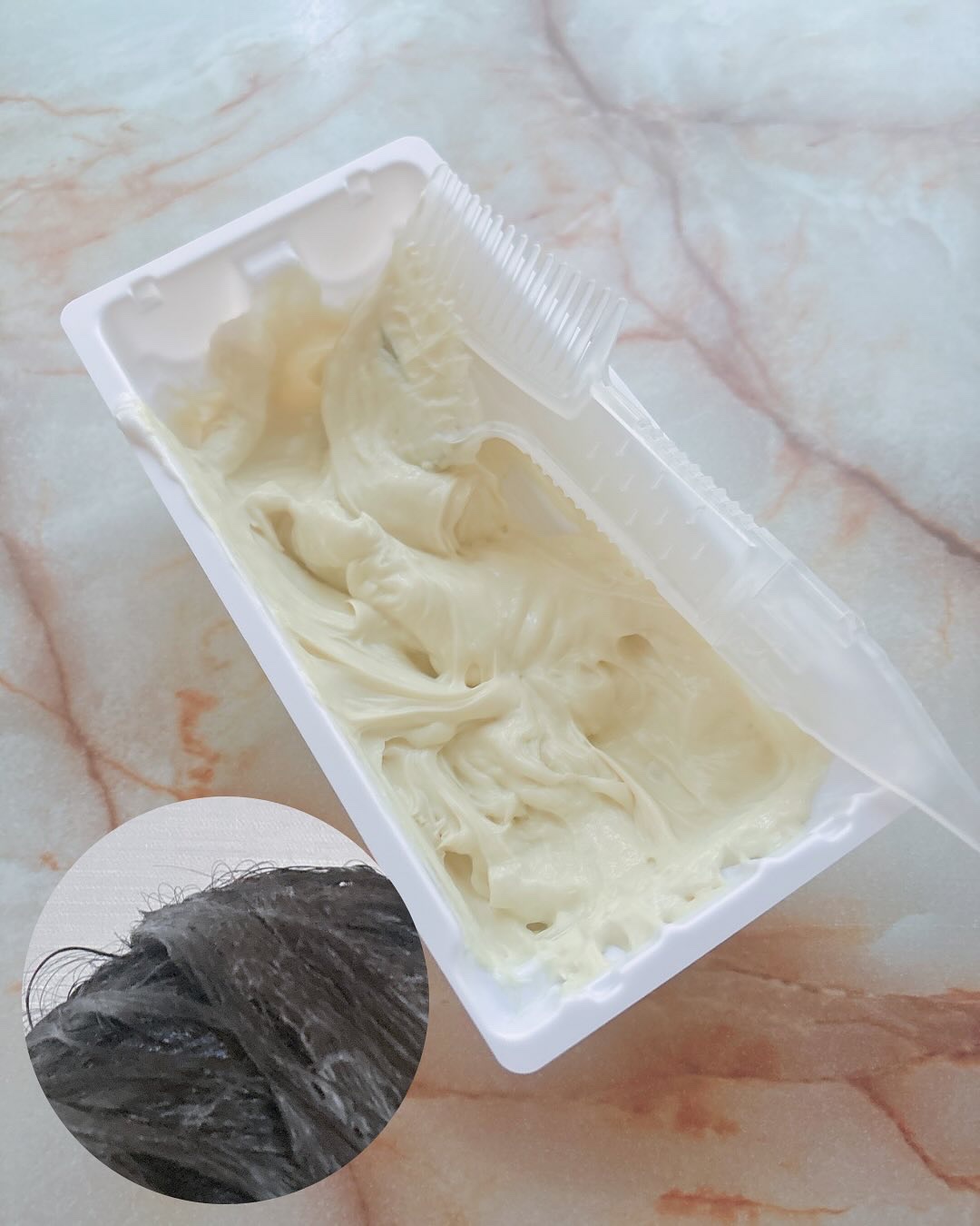 クレイクリーム/サイオス/ヘアカラーを使ったクチコミ（3枚目）