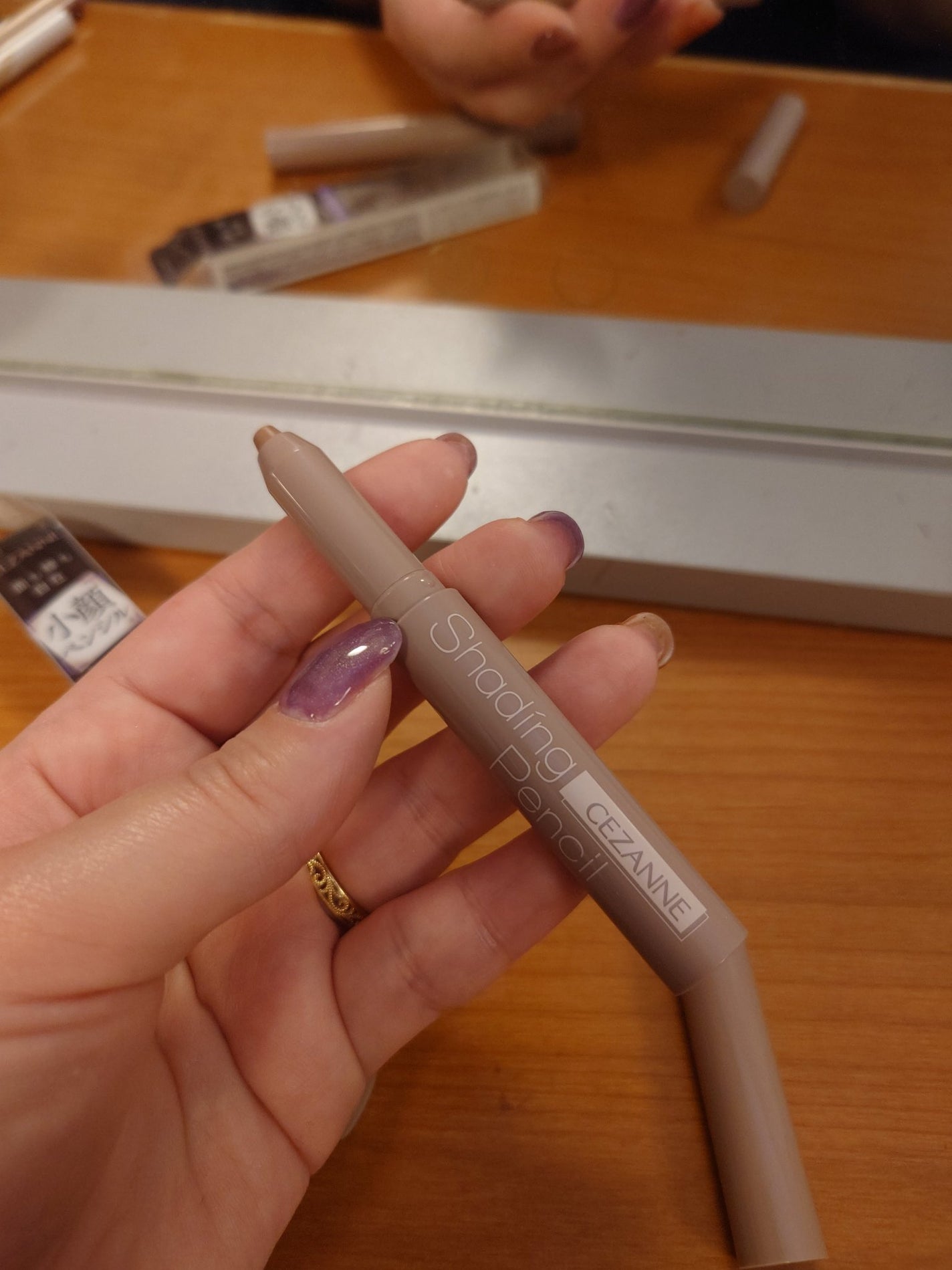 シェーディングペンシル/CEZANNE/ハイライト・シェーディングを使ったクチコミ(2枚目)