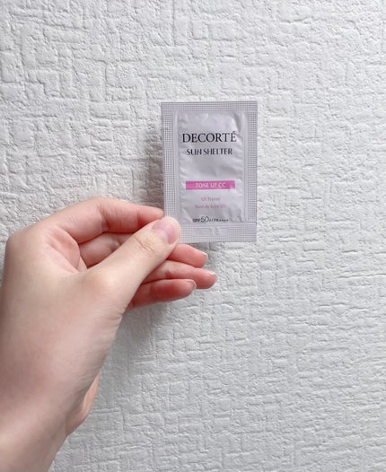 サンシェルター マルチ プロテクション トーンアップCC/DECORTÉ/化粧下地を使ったクチコミ(1枚目)