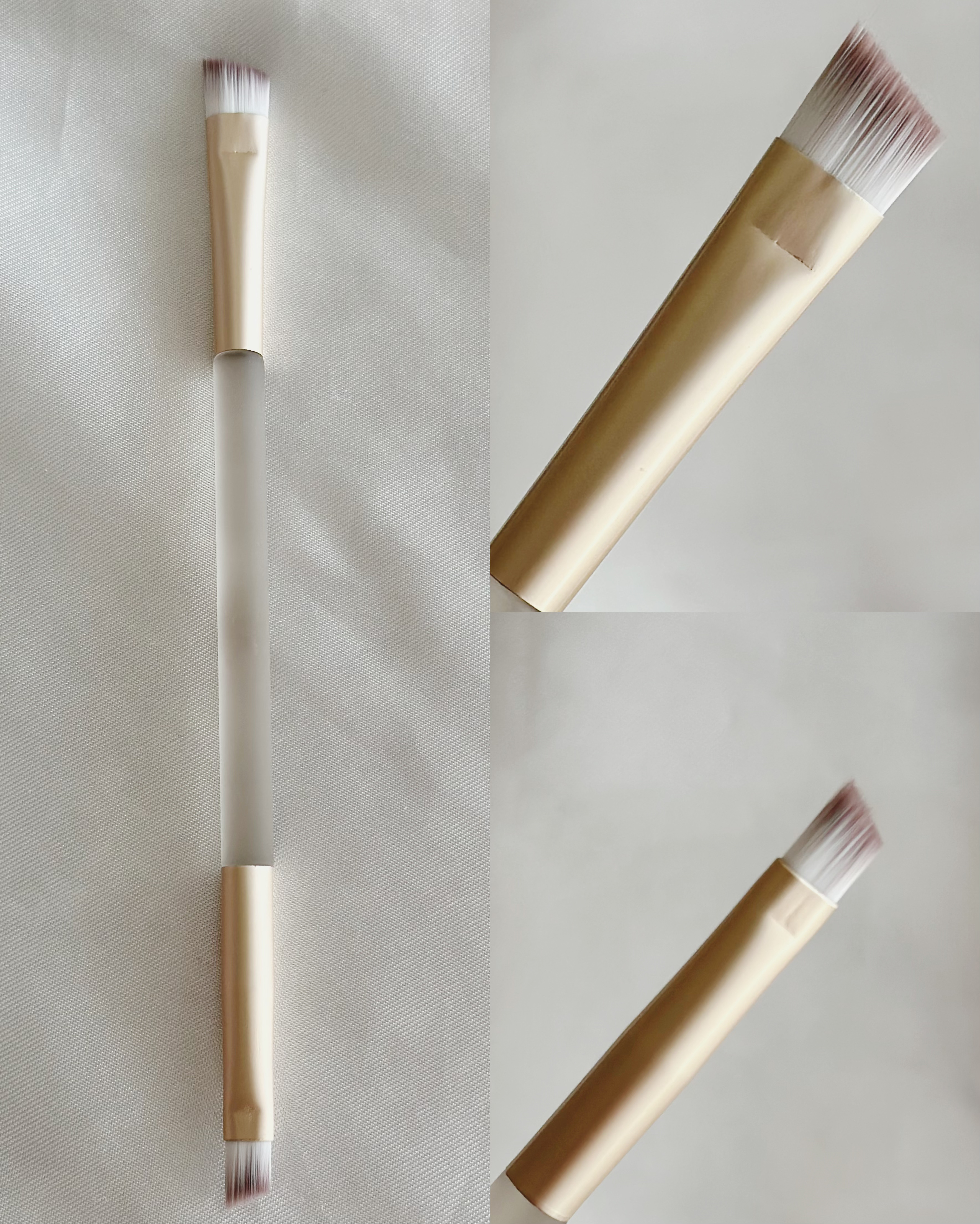 美眉アイブロウブラシ/Aura U/メイクブラシを使ったクチコミ（2枚目）