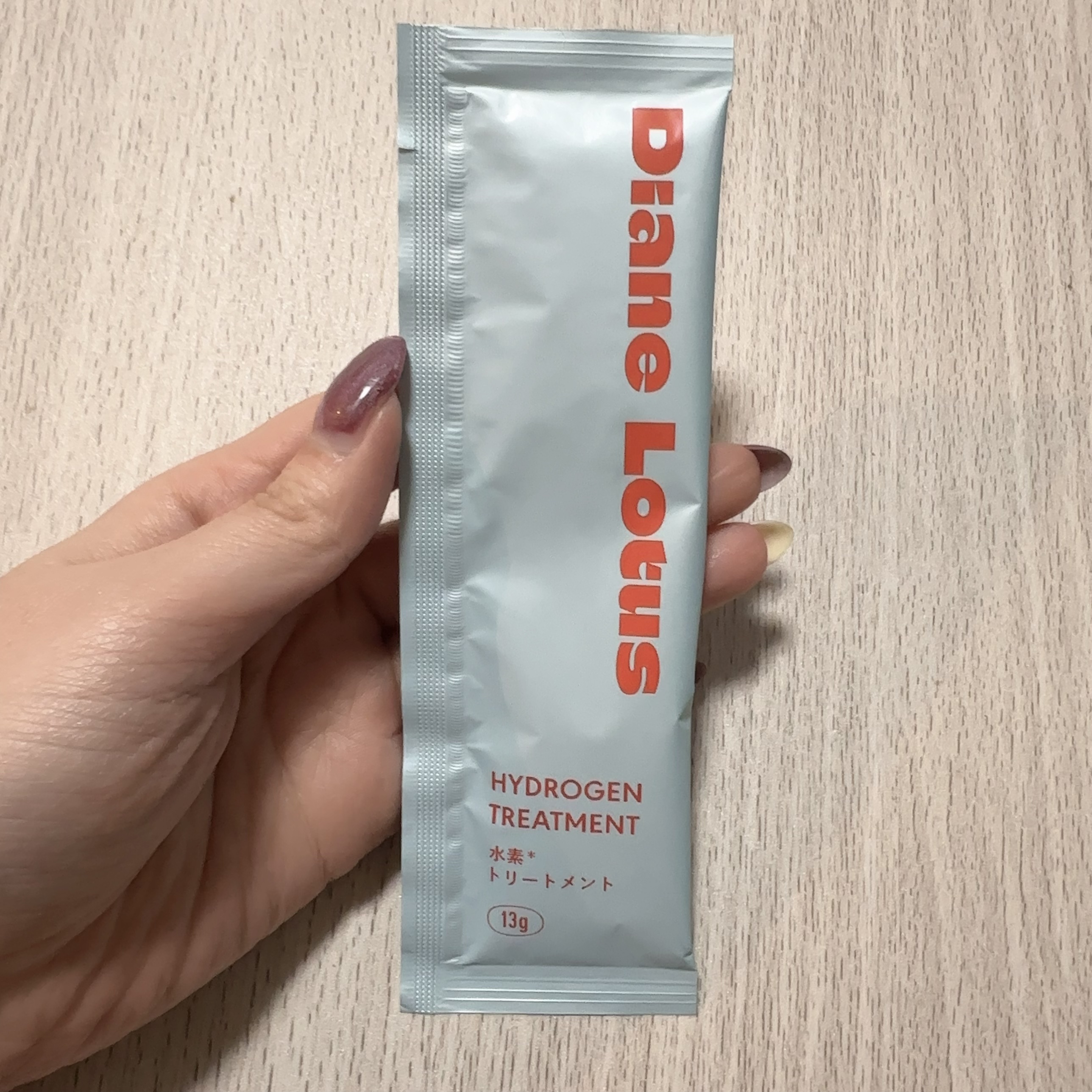 ロータス 水素トリートメント ティー＆シトラスの香り/ダイアン/洗い流すヘアトリートメントを使ったクチコミ（2枚目）