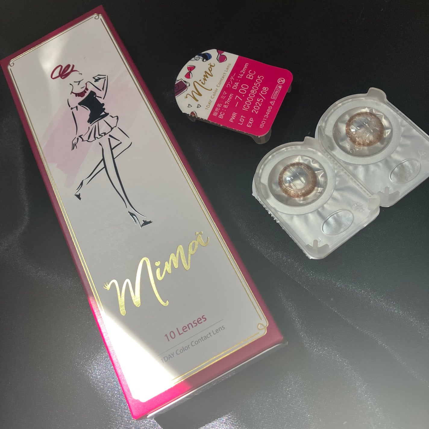 ミマ 1day/ミマ/カラーコンタクトレンズを使ったクチコミ(1枚目)