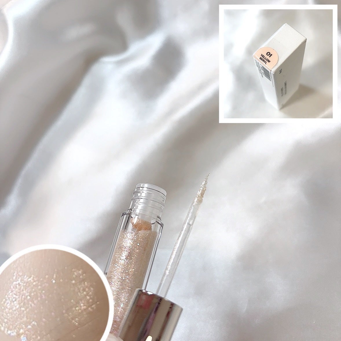 オンザステージリキッドグリッター/ルミル/グリッターを使ったクチコミ(2枚目)