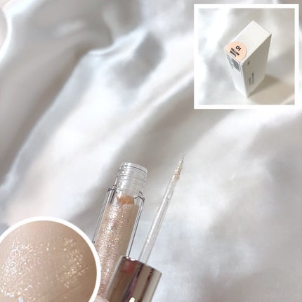 オンザステージリキッドグリッター/ルミル/グリッターを使ったクチコミ(2枚目)