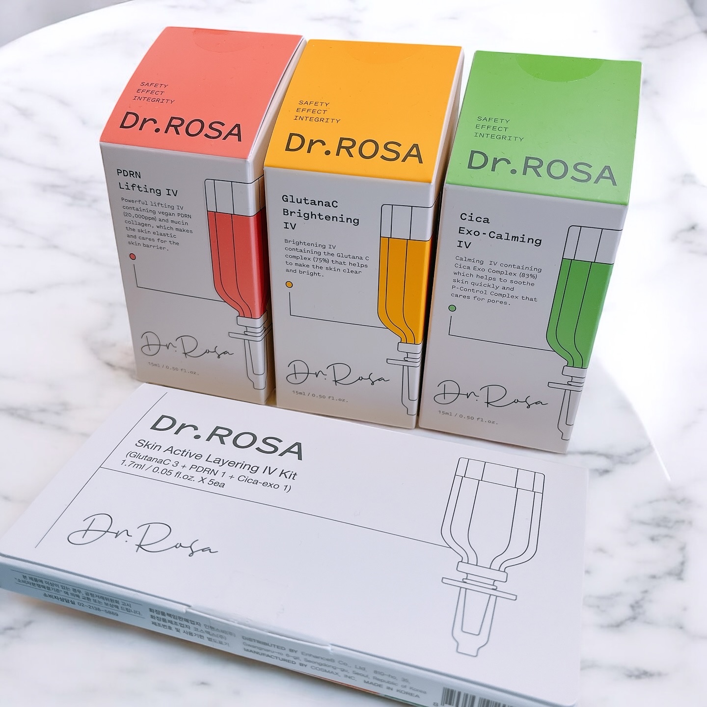 Dr.ROSA IV アンプル3種セット/Dr.ROSA/スキンケアキットを使ったクチコミ（2枚目）