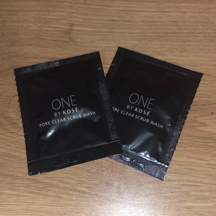 ポアクリア スクラブ ウォッシュ/ONE BY KOSE/洗顔フォームを使ったクチコミ(2枚目)
