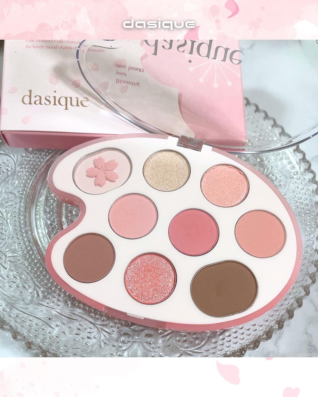 シャドウパレット 30 チェリーブロッサム /dasique/アイシャドウパレットを使ったクチコミ（2枚目）