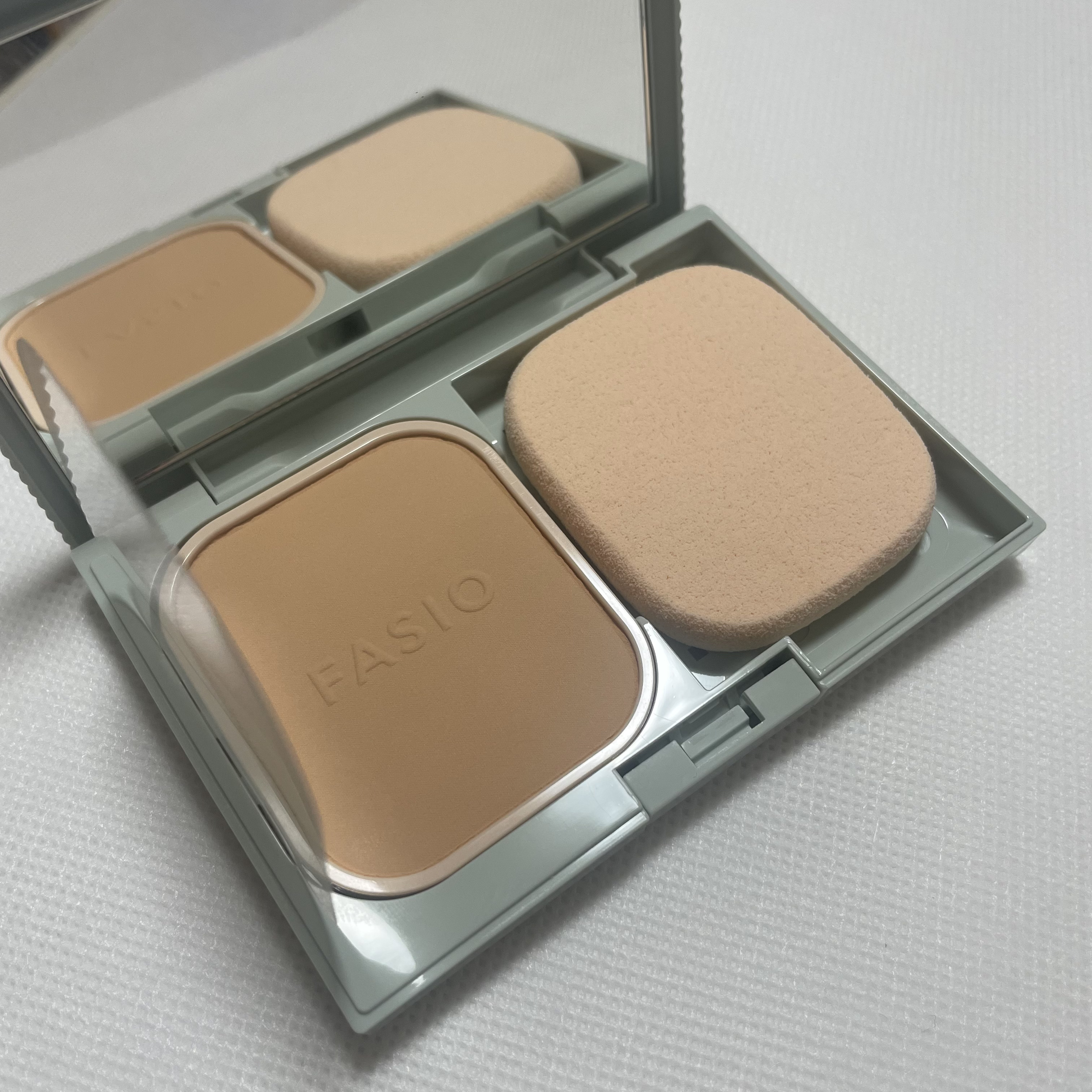 ヒトヌリカバー 耐久ファンデーション/FASIO/パウダーファンデーションを使ったクチコミ（3枚目）