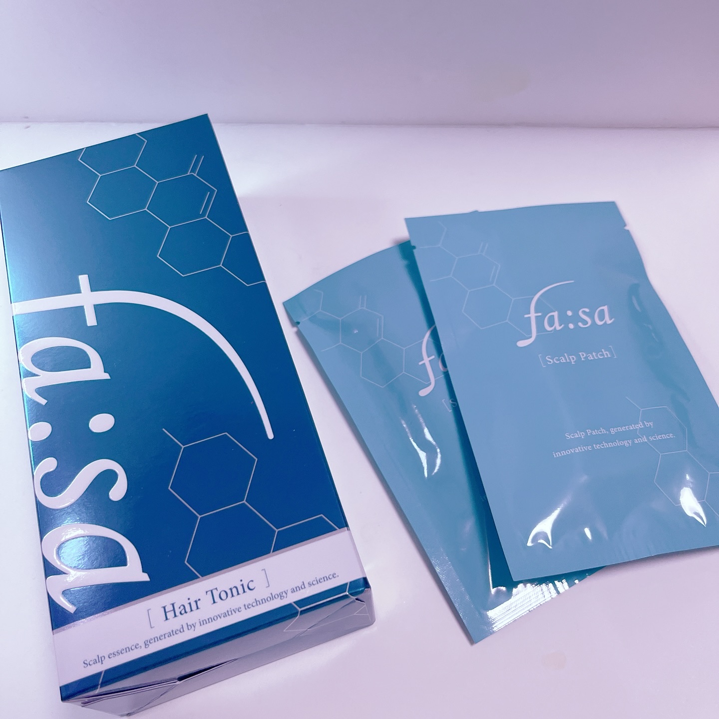 スペシャルケアセット(スキャルプパッチ/育毛トニック)/fasa/頭皮ローションを使ったクチコミ（1枚目）