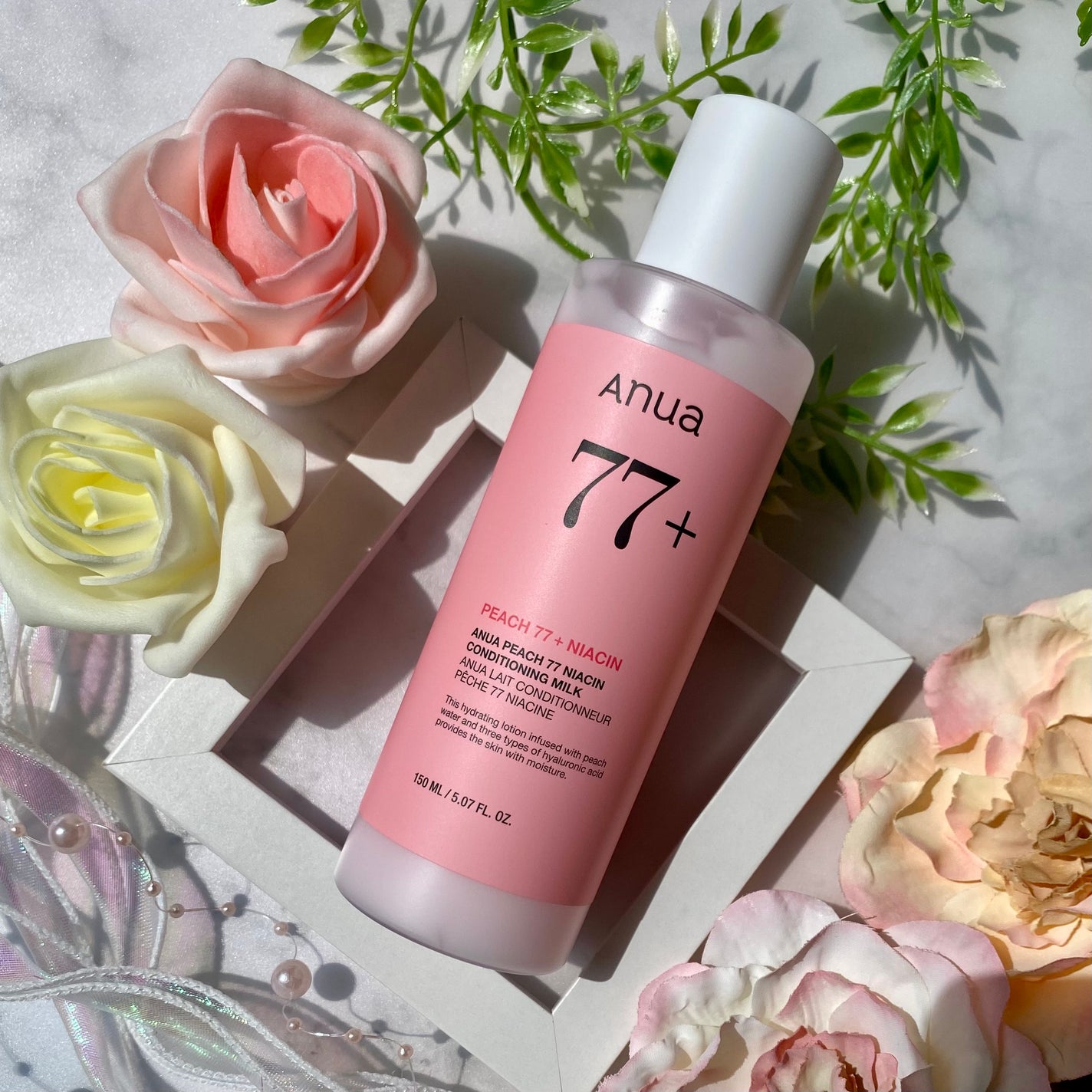 桃77%ナイアシンコンディショニングミルク/Anua/乳液を使ったクチコミ(5枚目)