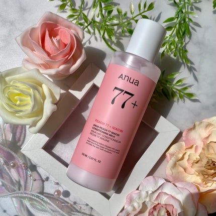桃77%ナイアシンコンディショニングミルク/Anua/乳液を使ったクチコミ(5枚目)