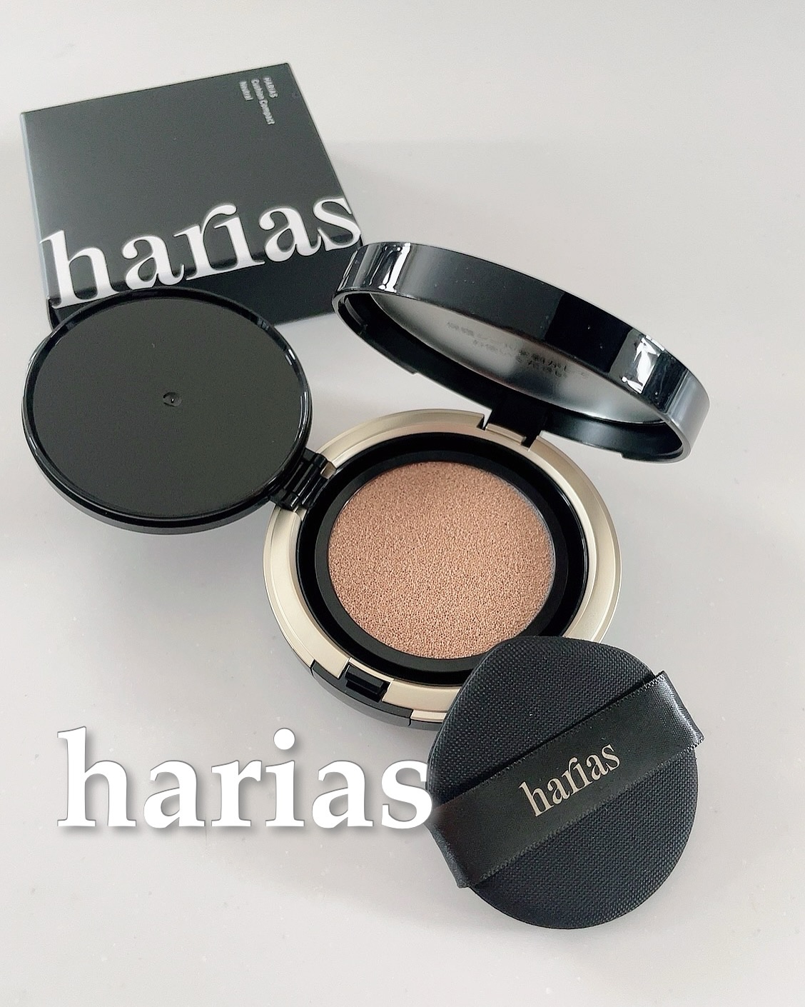 HARIAS　薬用クッションファンデーション/HARIAS/クッションファンデーションを使ったクチコミ（1枚目）