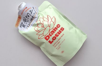 ロータス キューティクルヘアパック ツヤサラ ティー&シトラスの香り/ダイアン/ヘアマスク・ヘアパックを使ったクチコミ(5枚目)